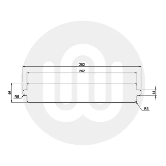 Sweet Round Letterplate