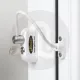 Jackloc Pro 5 Key-Lockable Cable Window Restrictor