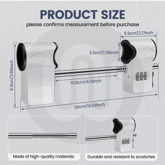 Parrot Lock Multi-Purpose Double Door Locking Device