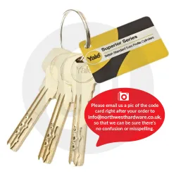 Yale Original YL-Z12A Superior 1 Star 10 Pin Dimple Key Cut To Code