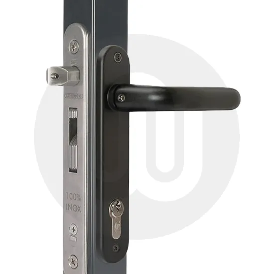 Locinox Fortylock Insert Kit Black To Suit 40mm Box Section