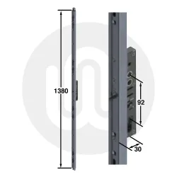 Liniar LPD900 ModLock Patio Door Lock