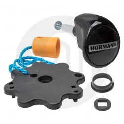 Horman Assembly (Black) for Steel Doors