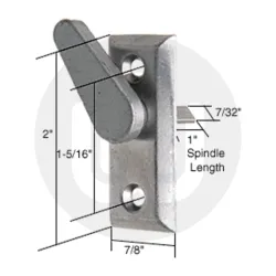 2" Thumbturn with 1-5/16" Screw Holes for Hollyview Doors