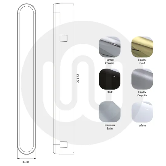 Fab & Fix Pembroke Exterior Blank Plate