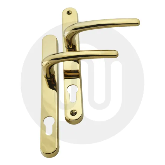 Simplefit Budget Inline Lever/Lever 92PZ/92PZ Door Handle - Medium Cover (241BP/211CRS)