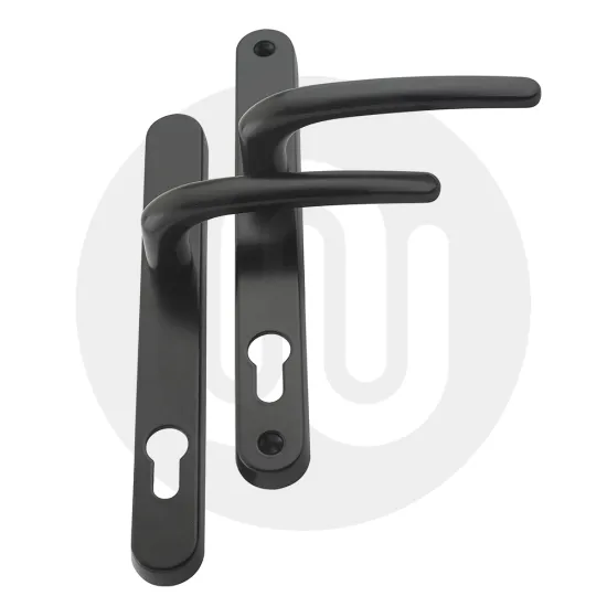 Simplefit Budget Inline Lever/Lever 92PZ/92PZ Door Handle - Medium Cover (241BP/211CRS)