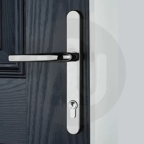 Simplefit Budget Inline Lever/Lever 92PZ/92PZ Door Handle - Medium Cover (241BP/211CRS)