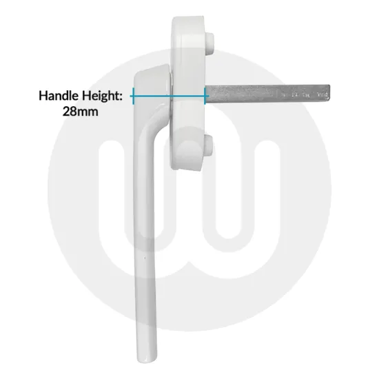 Simplefit Low Height Non-locking TBT Handle