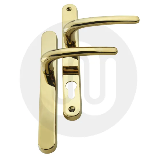 Simplefit Budget Dummy Inline Lever/Lever 92PZ/92PZ Door Handle - Medium Cover (241BP/211CRS)