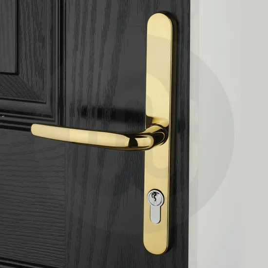 Simplefit Budget Offset Lever/Lever 92PZ/62PZ Door Handle - Medium Cover (241BP/211CRS)