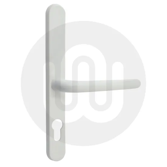 Simplefit Budget Offset Lever/Lever 92PZ/62PZ Door Handle - Medium Cover (241BP/211CRS)