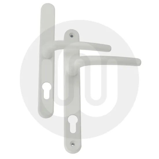 Simplefit Budget Offset Lever/Lever 92PZ/62PZ Door Handle - Medium Cover (241BP/211CRS)