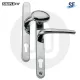 Simplefit Budget Inline Lever/Pad 92PZ/92PZ Door Handle - Medium Cover (241BP/211CRS)