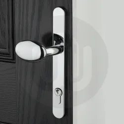 Simplefit Budget Inline Lever/Pad 92PZ/92PZ Door Handle - Medium Cover (241BP/211CRS)