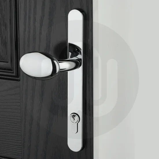 Simplefit Budget Inline Lever/Pad 92PZ/92PZ Door Handle - Medium Cover (241BP/211CRS)