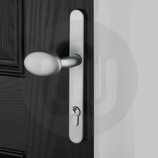 Simplefit Budget Inline Lever/Pad 92PZ/92PZ Door Handle - Medium Cover (241BP/211CRS)