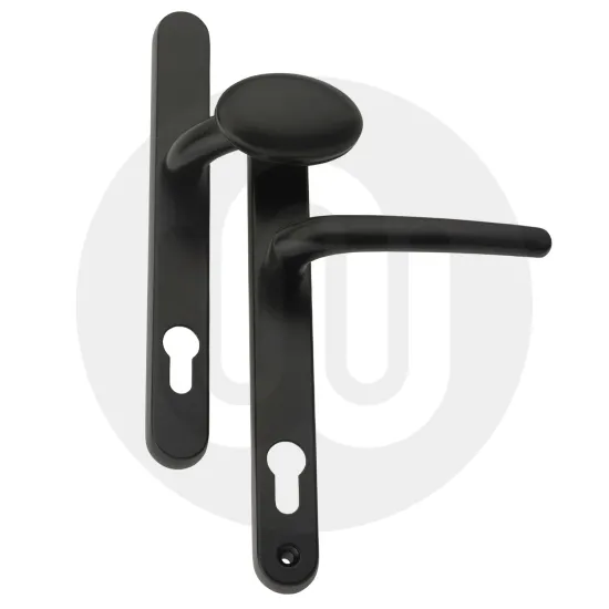 Simplefit Budget Inline Lever/Pad 92PZ/92PZ Door Handle - Medium Cover (241BP/211CRS)