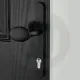 Simplefit Budget Inline Lever/Pad 92PZ/92PZ Door Handle - Medium Cover (241BP/211CRS)