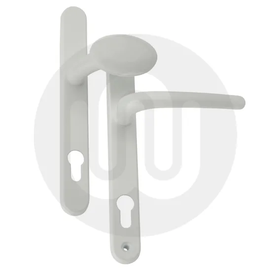 Simplefit Budget Inline Lever/Pad 92PZ/92PZ Door Handle - Medium Cover (241BP/211CRS)