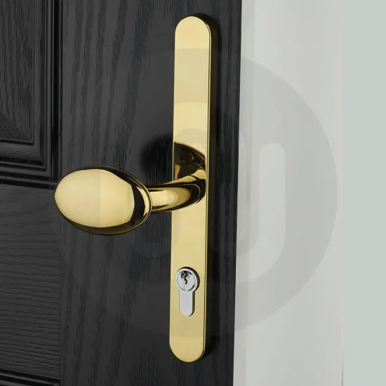 Simplefit Budget Offset Lever/Pad 92PZ/62PZ Door Handle - Medium Cover (241BP/211CRS)