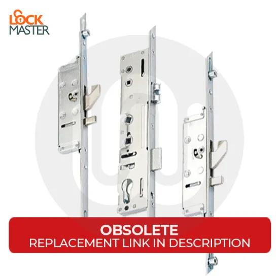 Lockmaster Yale PL452ER19 2 Hooks, 2 Antilift Pins, 4 Rollers Multipoint Door Lock
