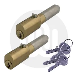 Oval Bullet Lock - Keyed alike pairs