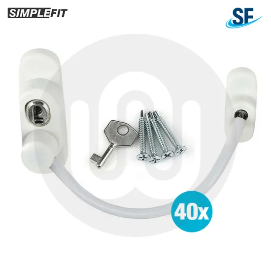 SHOPSTOCK! 40x Simplefit Trade Cord Restrictors