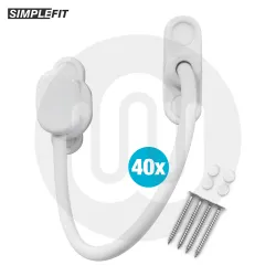 SHOPSTOCK! 40x Simplefit Trade Keyless Cord Restrictors