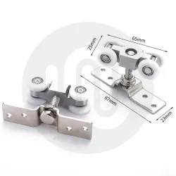 Sliding Door Track Hanging Rail With Mute Design, Sliding Door Kit Suitable for Various Applications