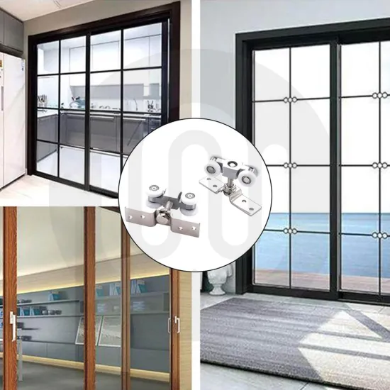Sliding Door Track Hanging Rail With Mute Design, Sliding Door Kit Suitable for Various Applications