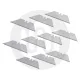 10 Piece Utility Blades In Dispenser