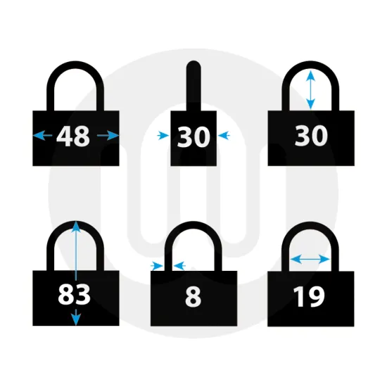 2 PCE 40mm Weather Resistant Padlocks Keyed Alike