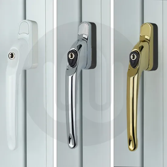 Simplefit Bagged High Height Inline Espagnolette Window Handle - Locking