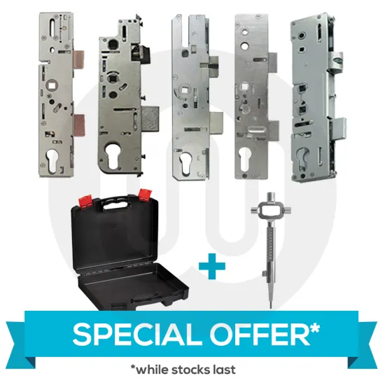 SPECIAL OFFER! 5x Mixed Centre Cases + Free Carry Case + Free Lock Testing Tool