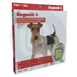 Dogwalk® by Pet-Tek International G-IDDC Glass Fitting Intermediate Dog Door Dual Glaze