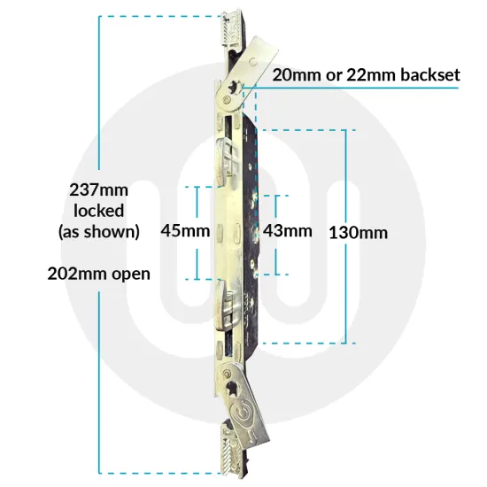 Avantis Superior / greenteQ iQ Bi-Directional Hook Window Gearbox