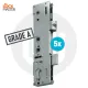 LIMITED TIME OFFER! 5x Grade A Lockmaster Centre Cases - Double Spindle, Unsprung - 35mm Backset