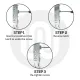 LIMITED TIME OFFER! 5x Grade A Lockmaster Centre Cases - Single Spindle, Sprung - 35mm Backset