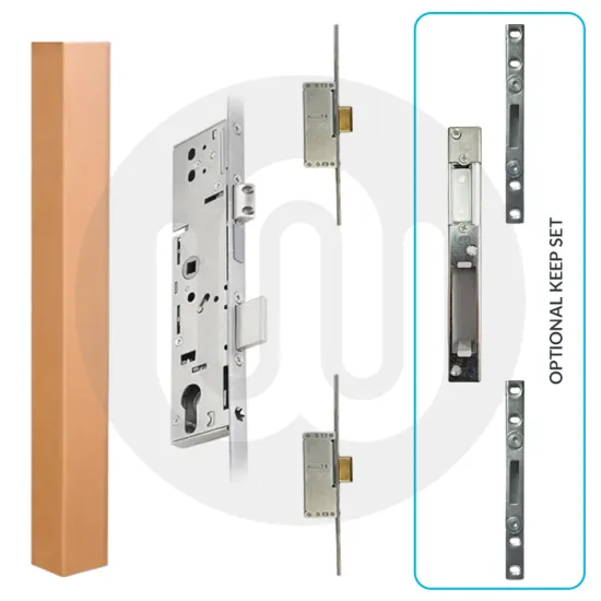 3PLACEIT Repair Bolt Lock - 12 Backset Options Available