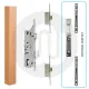 3PLACEIT Repair Bolt Lock - 12 Backset Options Available