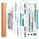 3PLACEIT Repair Roller Mushroom Lock - 12 Backset Options Available