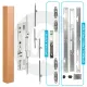 3PLACEIT Repair Roller Mushroom Lock - 12 Backset Options Available