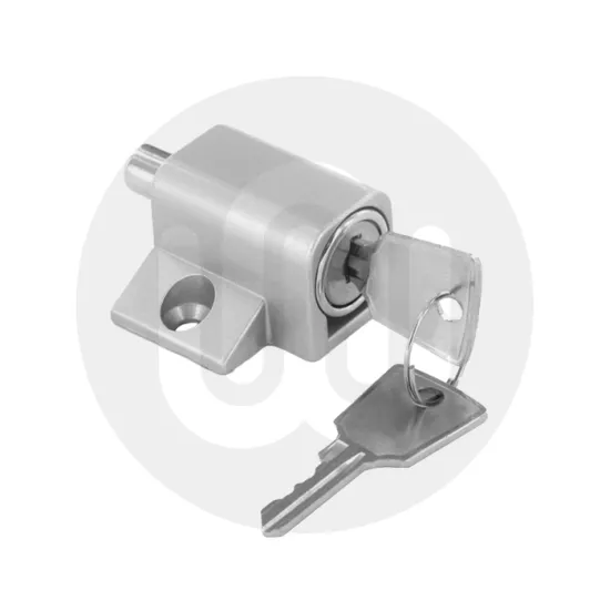 Push Button Patio Door Lock