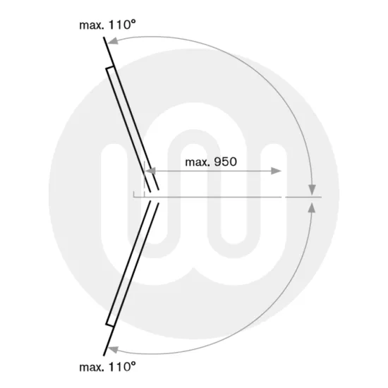 Adjustable Double Action Concealed Door Closer