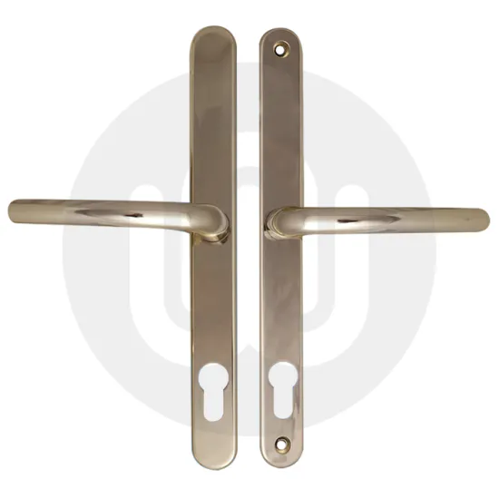 Simplefit by Fab & Fix Blenheim Sprung Inline Lever/Lever 92PZ/92PZ Door Handle - Large Cover (270BP/240CRS) Simplefit by Fab & Fix Blenheim Sprung Inline Lever/Lever 92PZ/92PZ Door Handle - Large Cover (270BP/240CRS)