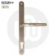 Simplefit by Fab & Fix Blenheim Sprung Inline Lever/Lever 92PZ/92PZ Door Handle - Large Cover (270BP/240CRS) Simplefit by Fab & Fix Blenheim Sprung Inline Lever/Lever 92PZ/92PZ Door Handle - Large Cover (270BP/240CRS)