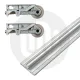 All Round Patio Track & Single Wheel Patio Rollers 32mm Set All Round Patio Track & Single Wheel Patio Rollers 32mm Set