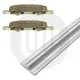 All Round Patio Track & Tandem Patio Rollers Set