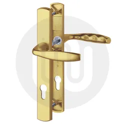 Hoppe 'Winkhaus Palladio Replacement’ Inline Lever/Lever 92PZ/92PZ Door Handle (260BP/214CRS)